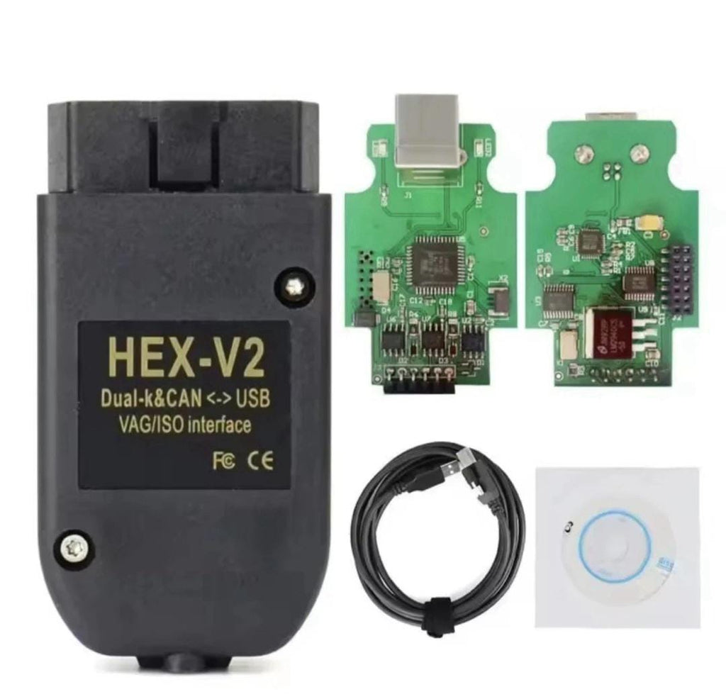 VCDS Cable HEX V2 24.5 usb Interface For VW Audi Skoda Seat Diagnostic Tool