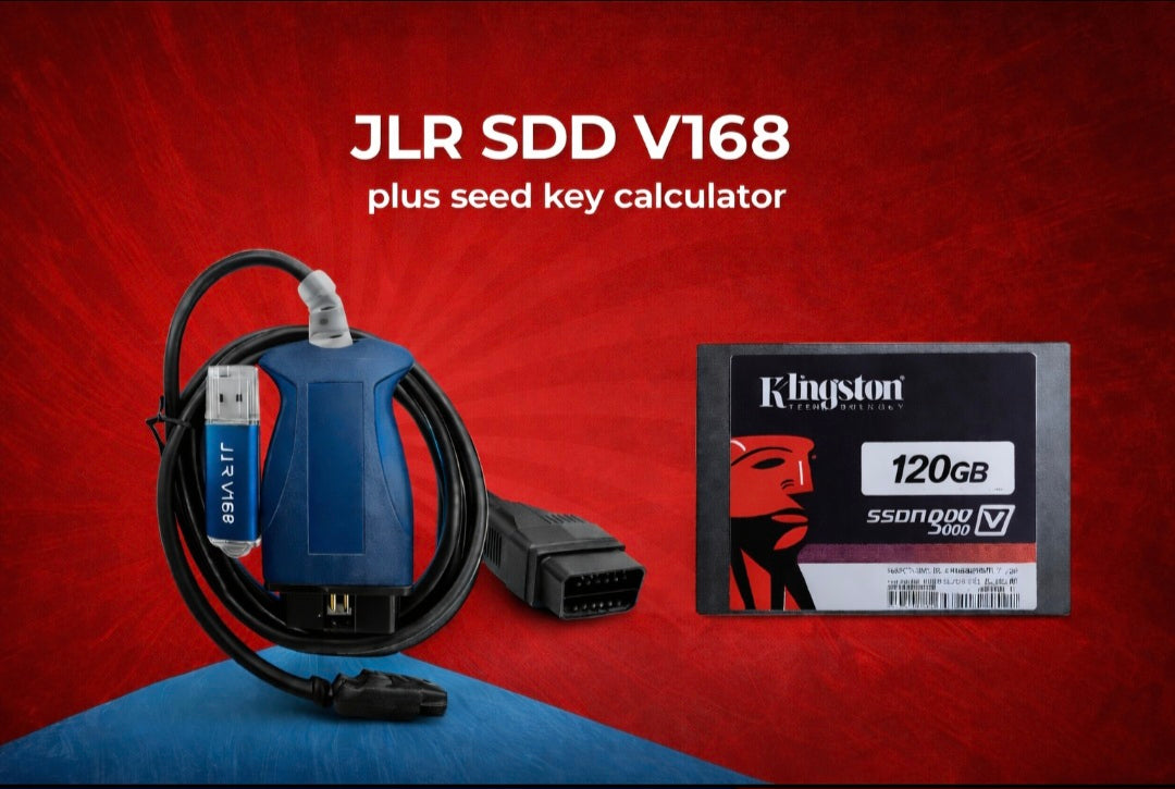 JLR SDD V168 Diagnostic Tool for Jaguar Land Rover (Pre-installed SSD)